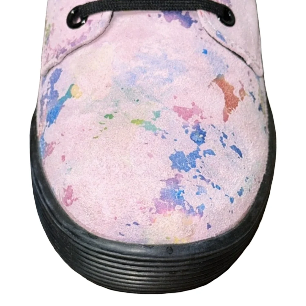 Dr. Martens Sheridan Confetti Suede High-Top Boot US 7 NEW
